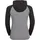 Odlo Kinder Funktionsunterwäsche Langarm Shirt mit Facemask Active Warm Eco black - odlo steel grey melange, 140