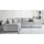 Home Affaire Ecksofa HOME AFFAIRE "Night & Day L-Form, B: 321 cm, mit Dauer-Schlaffunktion 180x200 cm", grau (hellgrau), B:321cm T:218cm, 100% Polyester, Sofas, Ecksofa, Bettfunktion, Bettkasten, Topper & 3 Zierkissen, Boxspringbett in Cord
