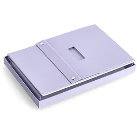 Zeller Aufbewahrungsbox 25 x 35 x 20 cm 20-tlg. flieder