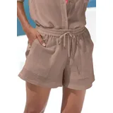 VIVANCE Strandshorts taupe 34