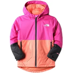 THE NORTH FACE Freedom farbenfrohe Winter-Jacke für Mädchen Schnee-Jacke NF0A7UN8146 Rosa/Orange/Schwarz - 2