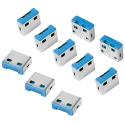 LogiLink USB-A-Port Schloss mit 10x Schlösser