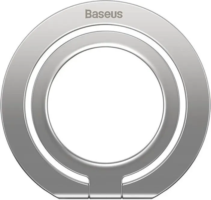 Baseus Halo Serie faltbarer Metall-Einzelring-Ständer - Silber