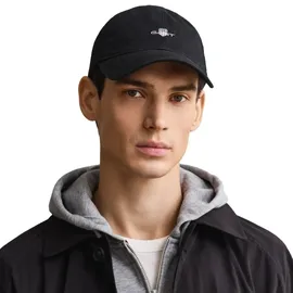 GANT Shield Cotton Twill Cap schwarz One Size