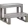 Beliani Limay 57 x 0 x 0 cm Grau