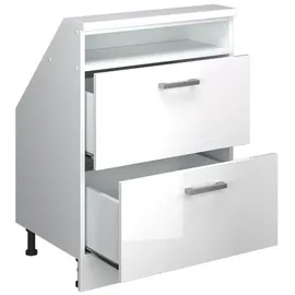 Vicco Dachschrägenschrank Rion 60 x 46 x 81,6 cm Weiß