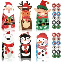 LuxusKollektion Weihnachten Geschenktüten 24pcs Papiertüten Süßigkeiten Beutel Candy Tüten