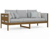 Tidyard Tagesbett Schlafsofa Gästebett Sofa Bett Schlafcouch Bettsofa Schlafzimmerbett Polstersofa Loungesofa gästesofa Sofa Couch Sitzersofa Polsterbett 80 x 200 cm (B x L),Massives Kiefernholz