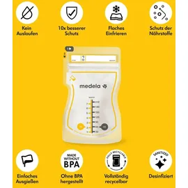Medela Easy Pour Muttermilchbeutel 100er-Pack