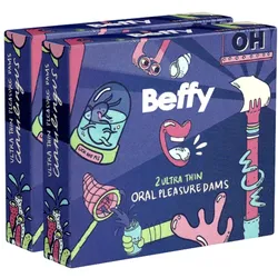 Beffy Oral Dam – Hygiene im Intimbereich (4 Tücher)