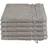 Waschhandschuh 5 x 16 x 22 cm silber