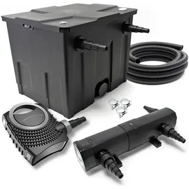 Wiltec SunSun CBF-350 CUV-236 36W SET NEO6000 Pumpe Schlauch Teichfilterset