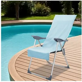 vidaXL Handtuch 130 x 60 cm blau 2 St.