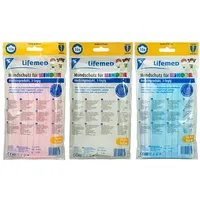 Lifemed Kinder-Mundschutz 3-lagig 9,5 x 14,5 cm farbig sortiert mit Nasenbügel 24 x 10 = 240 Stück