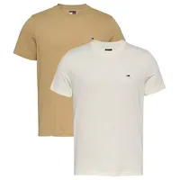 Tommy Jeans Rundhalsshirt TJM XSLIM 2PACK JERSEY TEE EXT