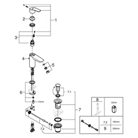 Grohe Eurosmart Einhandarmatur