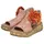 Rieker Plateau-Sandaletten Damen Orange 37