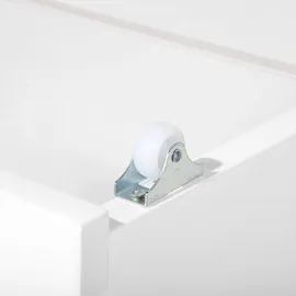 Beliani Bettschublade 2er Set Kiefernholz Rumilly