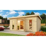 Karibu Mainburg 9 kW Ofen + int. Steuerung + Dachkranz