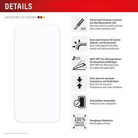 Displex Panzerglas für Apple iPhone 17 Pro Max