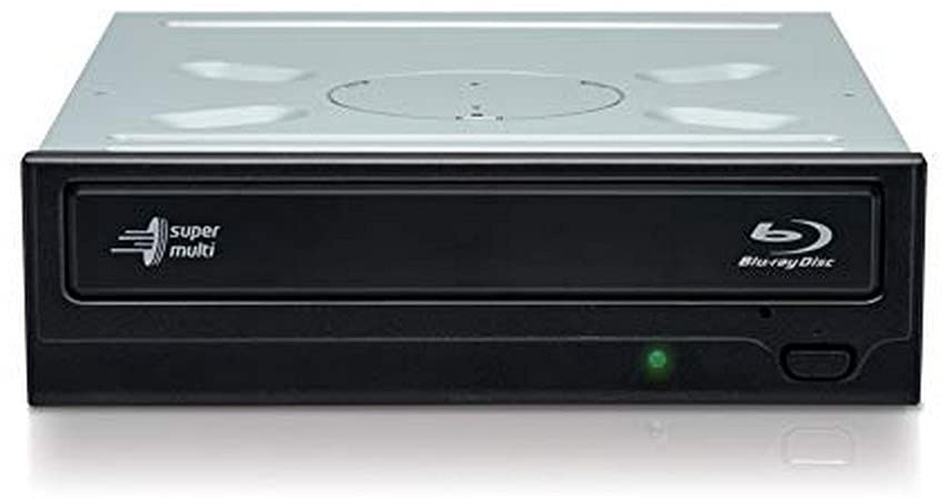 Hitachi-LG BH16NS55 Interner Blu-Ray-Disc-Brenner mit 16-facher Brenngeschwindigkeit und umfassender Formatunterstützung (BD-R BD-RE BDXL DVD-RW CD-RW), Silent Play, Windows 10 kompatibel