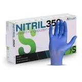 altruan Nitril Handschuhe, Einmalhandschuhe, blau - 100 Stück, Größe S