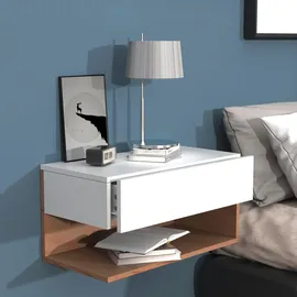 VCM Wandschublade Wand Hänge Nachttisch Usal XL 60cm