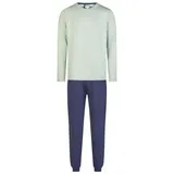 Phil & Co. Berlin Pyjama Weekend Collection Blau/Grün L