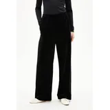 ARMEDANGELS VATINAA Velvet Loose Fit Hosen Schwarz M