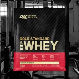 Optimum Nutrition Gold Standard 100% Whey Vanilla Ice Cream Pulver 4530 g
