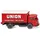 Wiking 047603 - Koffer-Lkw (Büssing 4500) rot 1:87