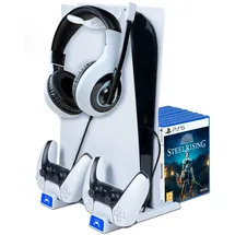 Bigben Interactive Playstation 5 Slim Ladestation Weiß