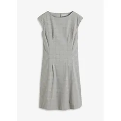 bonprix Kleid im Glencheck-Design, schwarz, 50
