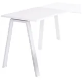 rocada Anbautisch BLANCA weiß/eiche rechteckig 100,0 x 60,0 x 72,0 cm