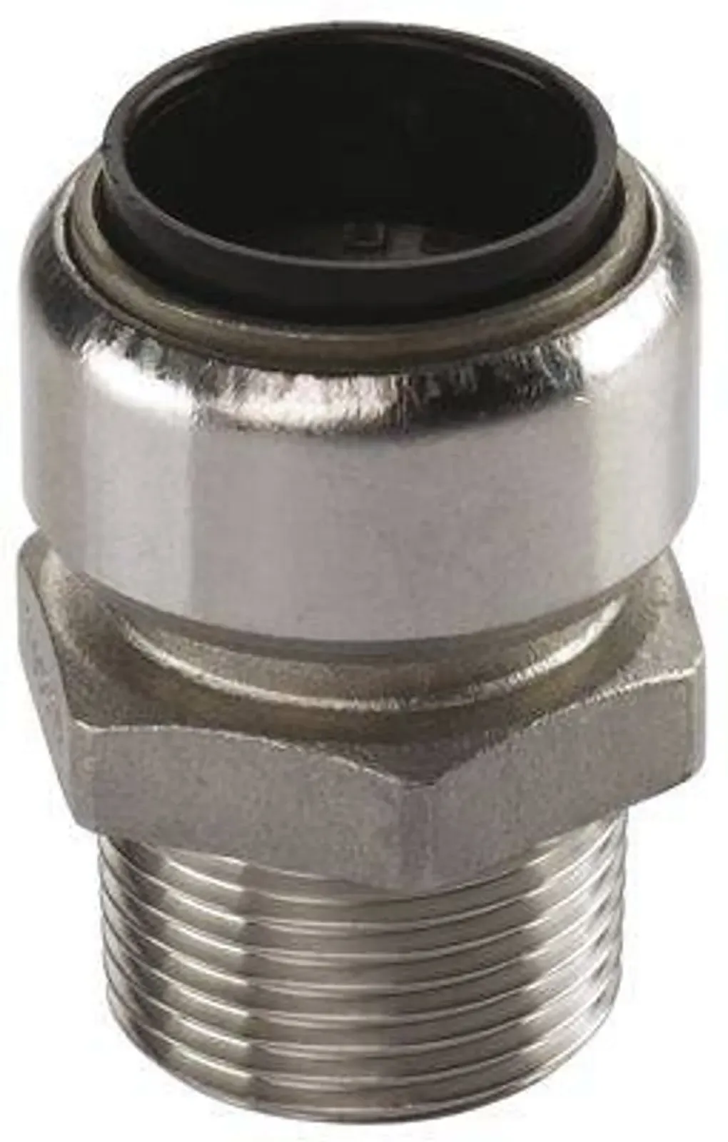 Edelstahl Steckfitting Tectite Übergangsverschraubung Außengewinde 18 mm - 1/2