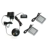 Sconto LED- Beleuchtung ¦ weiß ¦ Maße (cm): B: 6 H: 6 T: 1