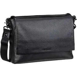 Mandarina Duck Umhängetasche Mellow Leather Messenger FZT39 Umhängetaschen   Schwarz Damen 