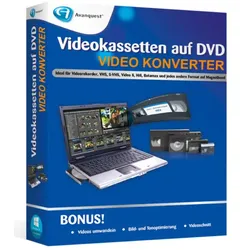 Videokassetten auf DVD ? Video Konverter Software