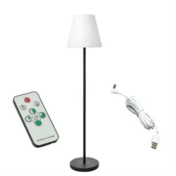 LED Akku Garten Stehleuchte USB aufladbar 4 Helligkeitsstufen H: 150cm