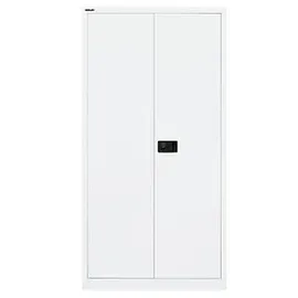 BISLEY Stahlschrank Universal E722A03696 verkehrsweiß 91,4 x 40,0 x 180,6 cm, aufgebaut