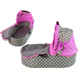 alice"s wonderland' Alice 2-in-1-Puppenwagen Sterne Rosa