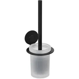 Wenko WC-Garnitur Turbo-Loc Modell Bivio Schwarz