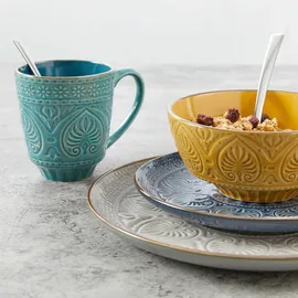 CreaTable Samarkand Kombiservice 16-tlg. mehrfarbig