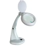 VELLEMAN Lupenleuchte - STANDFUß 3 + 12 DIOPTRIEN - 12W - WEIß