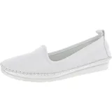 Andrea Conti Slipper Ballerinas Mokassins, Größe:41 EU, Farbe:Weiß