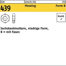 F. REYHER Nchfg. GmbH & Co. KG Sechskantmutter DIN 439 Form B BM 8 100 Stück