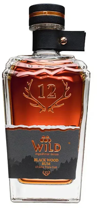 Brennerei Wild Black Wood Rum, 0,7L