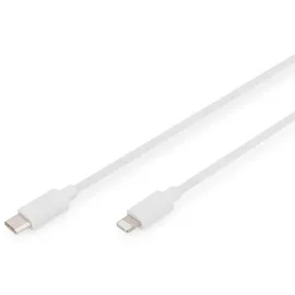 Digitus Daten-/Ladekabel, USB-C - Lightning, MFI, 1m