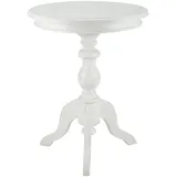 CLP Beistelltisch, Weiß, Weiß, Holz, 50x64x50 cm, Wohnzimmer, Wohnzimmertische, Beistelltische