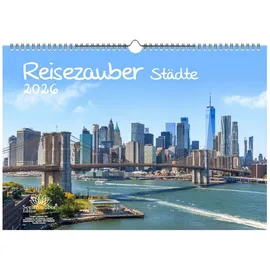 Seelenzauber Städtezauber DIN A3 Kalender für 2026 Städte - Seelenzauber